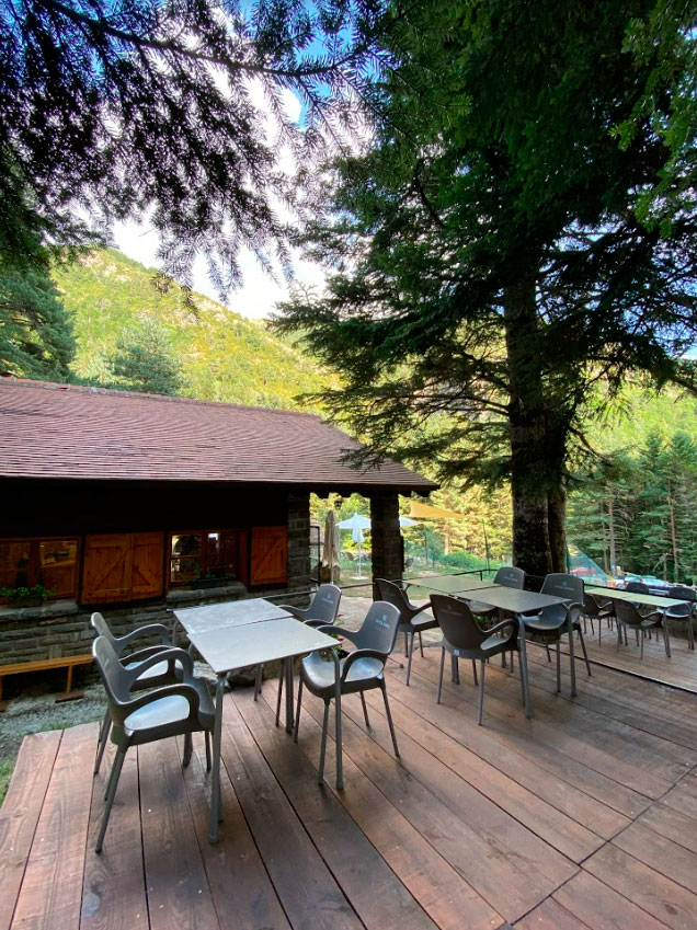 Restaurantes en Aragüés del Puerto provincia de Huesca