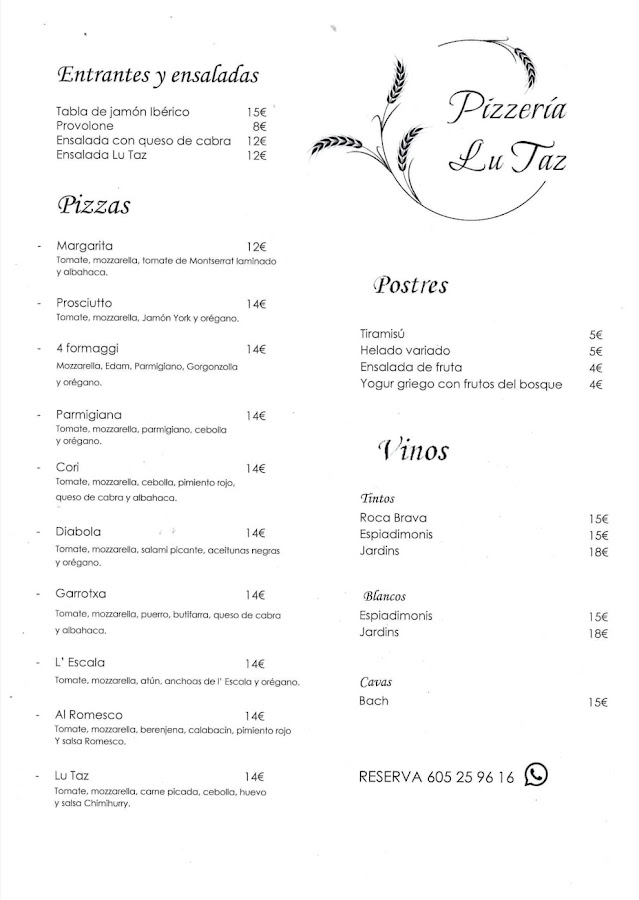 Pizzeria Lu Taz